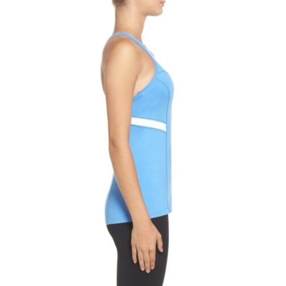 Zella Game On Shelf Bra Tank Blue Lapis Sz XXS NWT - Picture 3 of 6